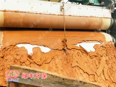 湖南婁底砂石場(chǎng)泥水分離效果